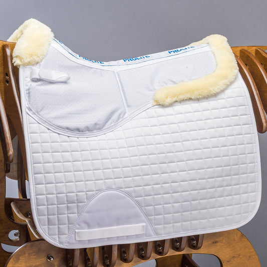 Fleece Trim Adjustable Dressage Saddlecloth